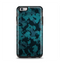 The Teal Vector Camo Apple iPhone 6 Plus Otterbox Symmetry Case Skin Set