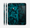 The Teal Vector Camo Skin for the Apple iPhone 6 Plus