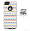 The Thin Colored Lines Chevron Skin For The iPhone 4-4s or 5-5s Otterbox Commuter Case
