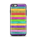The Thin Neon Colored Wood Planks Apple iPhone 6 Plus Otterbox Symmetry Case Skin Set