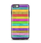 The Thin Neon Colored Wood Planks Apple iPhone 6 Plus Otterbox Symmetry Case Skin Set
