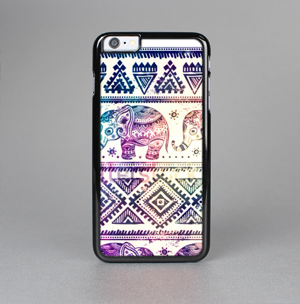 The Tie Dyed Aztec Elephant Pattern Skin-Sert for the Apple iPhone 6 Skin-Sert Case