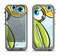 The Toon Green Rabbit and Yellow Chicken Apple iPhone 5c LifeProof Fre Case Skin Set