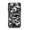 The Traditional Black & White Camo Apple iPhone 6 Otterbox Commuter Case Skin Set