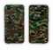The Traditional Camouflage Apple iPhone 6 Plus LifeProof Nuud Case Skin Set