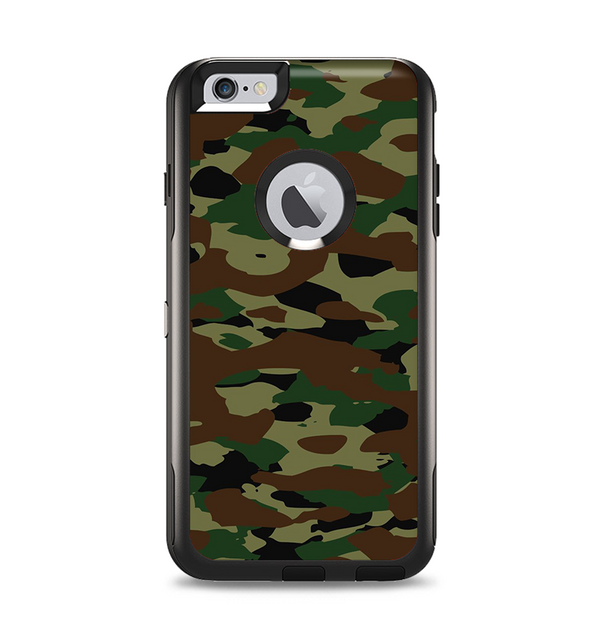 The Traditional Camouflage Apple iPhone 6 Plus Otterbox Commuter Case Skin Set