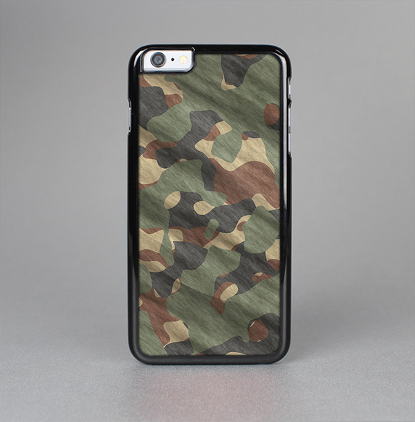 The Traditional Camouflage Fabric Pattern Skin-Sert for the Apple iPhone 6 Plus Skin-Sert Case
