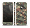 The Traditional Camouflage Fabric Pattern Skin Set for the Apple iPhone 5s