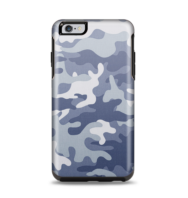 The Traditional Snow Camouflage Apple iPhone 6 Plus Otterbox Symmetry Case Skin Set