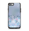 The Translucent Glowing Blue Flowers Apple iPhone 6 Otterbox Symmetry Case Skin Set