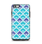 The Triangular Teal & Purple Abstract Cubes Apple iPhone 6 Plus Otterbox Symmetry Case Skin Set