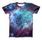 The Trippy Space ink-Fuzed Unisex All Over Full-Printed Fitted Tee Shirt