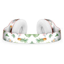 The Tropical Pineapple and Floral Pattern Full-Body Skin Kit for the Beats by Dre Solo 3 Wireless Headphones