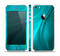 The Turquoise Blue Highlighted Fabric Skin Set for the Apple iPhone 5s