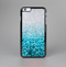 The Turquoise & Silver Glimmer Fade Skin-Sert for the Apple iPhone 6 Skin-Sert Case