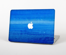 The Unbalanced Blue Textile Surface Skin Set for the Apple MacBook Pro 15" with Retina Display