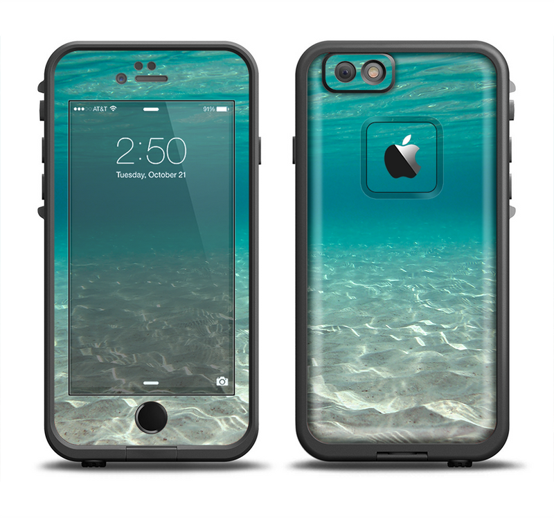 The Under The Sea Scenery Apple iPhone 6 LifeProof Fre Case Skin Set