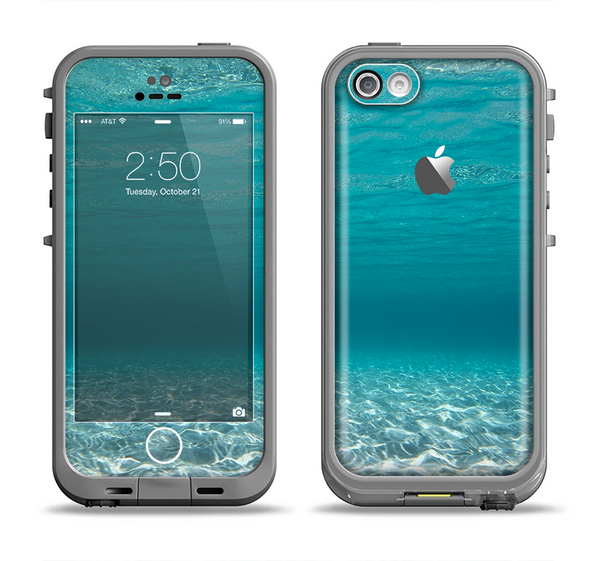 The Under The Sea V3 Scenery Apple iPhone 5c LifeProof Fre Case Skin Set