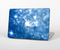 The Unfocused Blue Sparkle Skin Set for the Apple MacBook Pro 15" with Retina Display