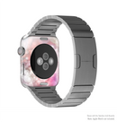 The Unfocused Pink Abstract Lights Full-Body Skin Kit for the Apple Watch