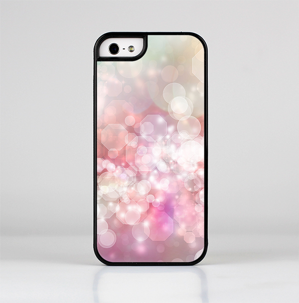 The Unfocused Pink Abstract Lights Skin-Sert for the Apple iPhone 5-5s Skin-Sert Case
