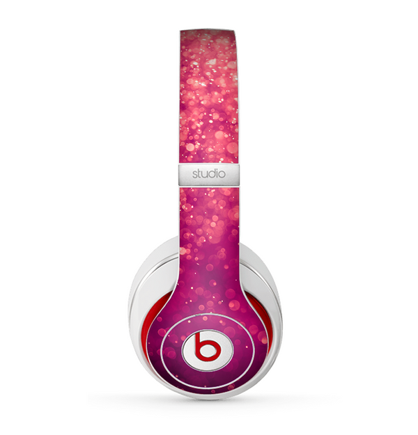 The Unfocused Pink Glimmer Skin for the Beats by Dre Studio (2013+ Version) Headphones