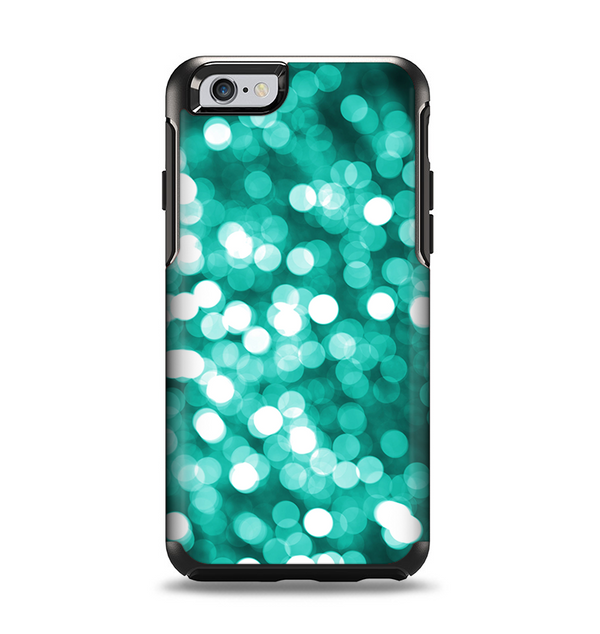 The Unfocused Teal Orbs of Light Apple iPhone 6 Otterbox Symmetry Case Skin Set
