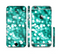 The Unfocused Teal Orbs of Light Sectioned Skin Series for the Apple iPhone 6s Plus