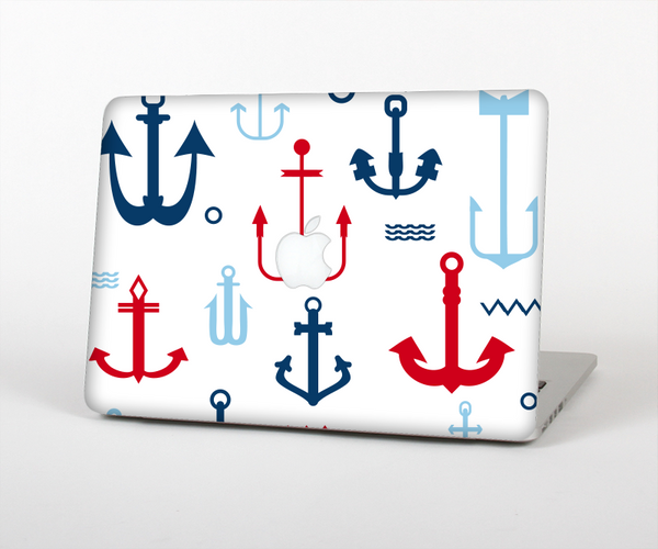 The Various Anchor Colored Icons Skin Set for the Apple MacBook Pro 15" with Retina Display