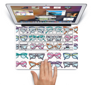 The Various Colorful Vector Glasses Skin Set for the Apple MacBook Air 13"
