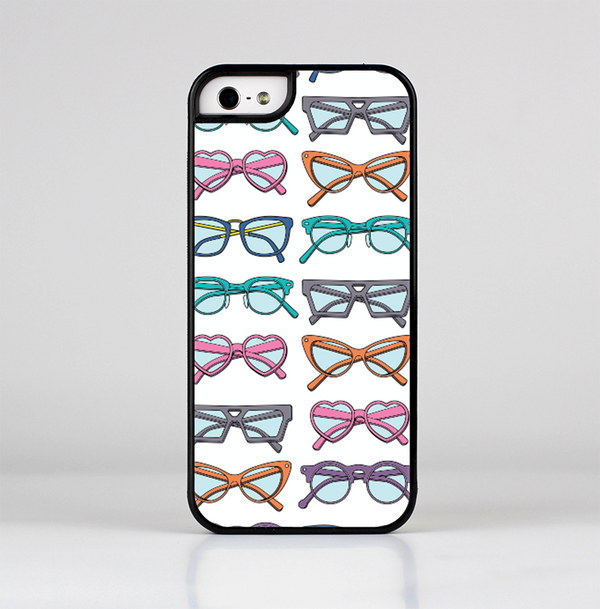 The Various Colorful Vector Glasses Skin-Sert for the Apple iPhone 5-5s Skin-Sert Case