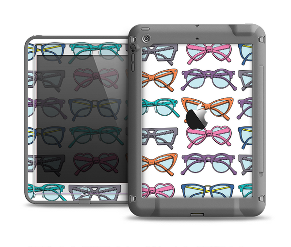 The Various Colorful Vector Glasses Apple iPad Air LifeProof Fre Case Skin Set