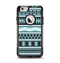 The Vector Blue & Black Aztec Pattern V2 Apple iPhone 6 Otterbox Commuter Case Skin Set