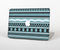 The Vector Blue & Black Aztec Pattern V2 Skin Set for the Apple MacBook Pro 15" with Retina Display