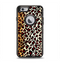 The Vector Brown Leopard Print Apple iPhone 6 Otterbox Defender Case Skin Set