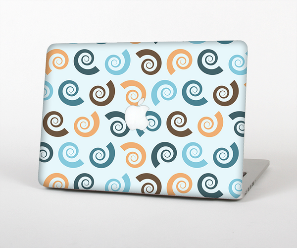 The Vector Colored Seashells V1 Skin Set for the Apple MacBook Pro 15" with Retina Display