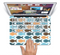 The Vector Fishies V1 Skin Set for the Apple MacBook Pro 15" with Retina Display