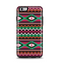 The Vector Green & Pink Aztec Pattern Apple iPhone 6 Plus Otterbox Symmetry Case Skin Set