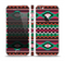 The Vector Green & Pink Aztec Pattern Skin Set for the Apple iPhone 5
