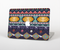 The Vector Purple and Colored Aztec pattern V4 Skin Set for the Apple MacBook Pro 15" with Retina Display