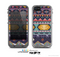 The Vector Purple and Colored Aztec pattern V4 Skin for the Apple iPhone 5c LifeProof Case