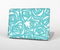 The Vector Subtle Blues Pattern Skin Set for the Apple MacBook Pro 13" with Retina Display