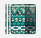 The Vector Teal & Green Aztec Pattern Skin for the Apple iPhone 6 Plus