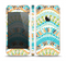 The Vector Teal & Green Snake Aztec Pattern Skin Set for the Apple iPhone 5s