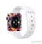 The Vector Triangular Coral & Purple Pattern Full-Body Skin Kit for the Apple Watch