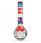 The Vector White-Blue-Red Aztec Pattern Skin for the Beats by Dre Solo 2 Headphones
