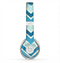 The Vibrant Blue Vintage Chevron V3 Skin for the Beats by Dre Solo 2 Headphones