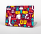 The Vibrant Burgundy Vector Shopping Skin Set for the Apple MacBook Pro 15" with Retina Display