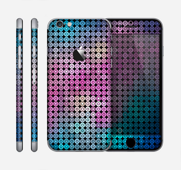 The Vibrant Colored Abstract Cells Skin for the Apple iPhone 6