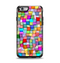 The Vibrant Colored Abstract Cubes Apple iPhone 6 Otterbox Symmetry Case Skin Set